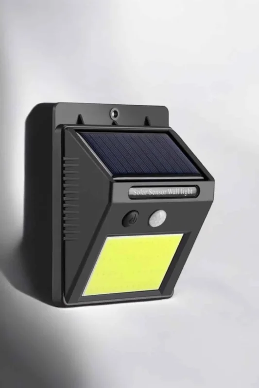 Güneş Enerjili Sensörlü Lamba 20 Led Duvar