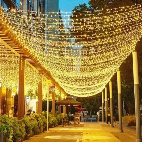 Güneş Enerjili Peri Led 20m 200 Adet Gün Işığı