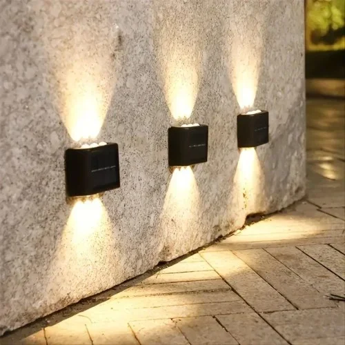 Pratik Solar Duvar Seti 2'li 6 Led Gün Işığı