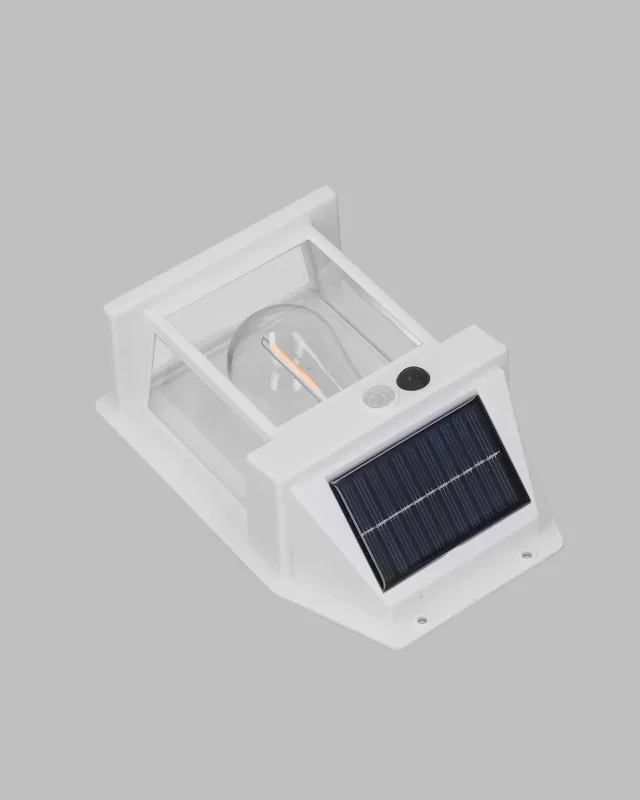 Modern Tasarımlı Sensörlü Solar Led Dış Duvar Lambası
