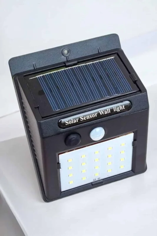 Hareket Sensörlü Solar Lamba 3 Metre Algılama Bahçe Avlu