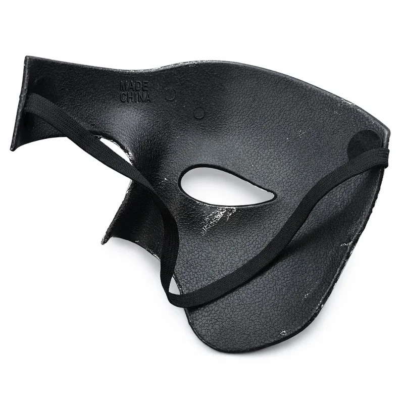 Erkek Yarım Maske Siyah Phantom 1 Adet Parti Aksesuarı
