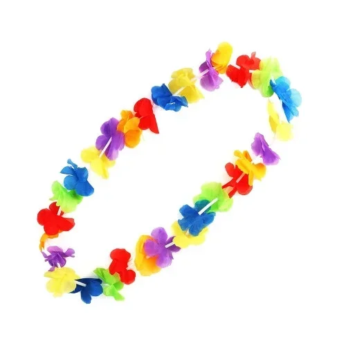 Tropikal Parti Boyun Kolyesi 1 Adet Hawaii Çiçekli