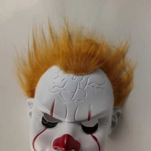 Korkutucu Joker Maske 31x22 Cm Cadılar Bayramı İçin