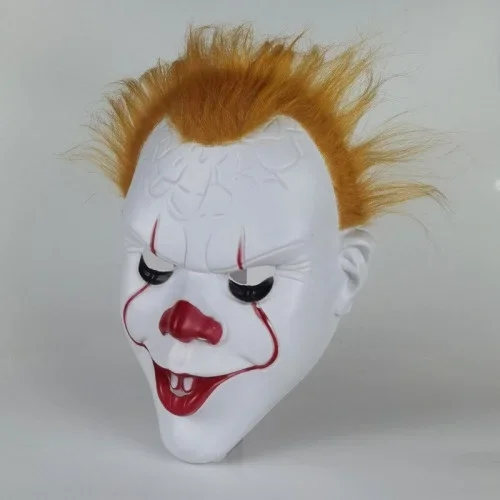 Korkutucu Joker Maske 31x22 Cm Cadılar Bayramı İçin