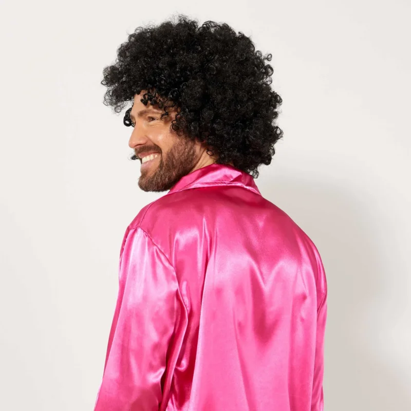 Kıvırcık Afro Bonus Peruk 120 Gr Siyah Renk