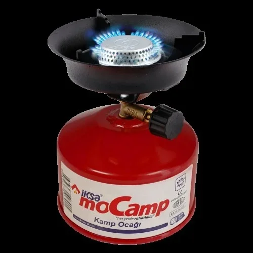 Pratik Portatif Kamp Ocağı 4 Parça Metal Malzeme