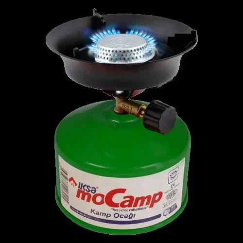 Pratik Portatif Kamp Ocağı 4 Parça Metal Malzeme