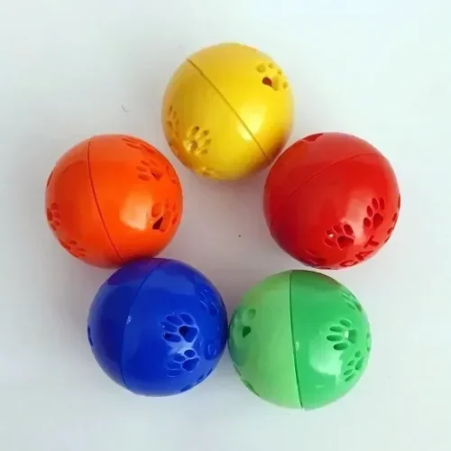 Eğlenceli Çıngıraklı Kedi Topu 100'lü Paket