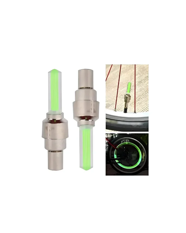 Hareket Sensörlü Led Jant Işığı 2'li Set Bisiklet Motor Araba