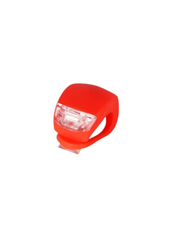 Kırmızı Beyaz Led Bisiklet Işığı 2'li Set Pratik