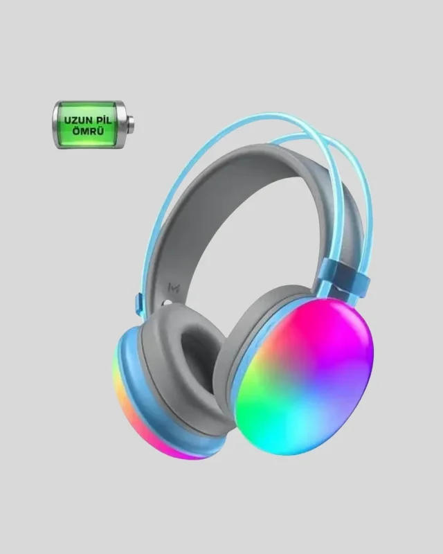 Rgb Işıklı Bluetooth Oyuncu Kulaklığı Type-c Uyumlu