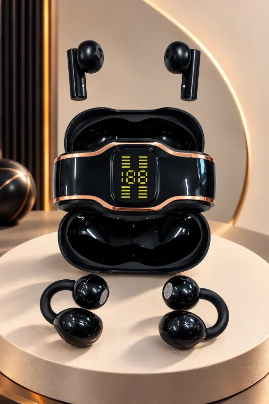 Konforlu Tws Bluetooth Kulaklık Seti 4 Adet Anc Dokunmatik Kontrol