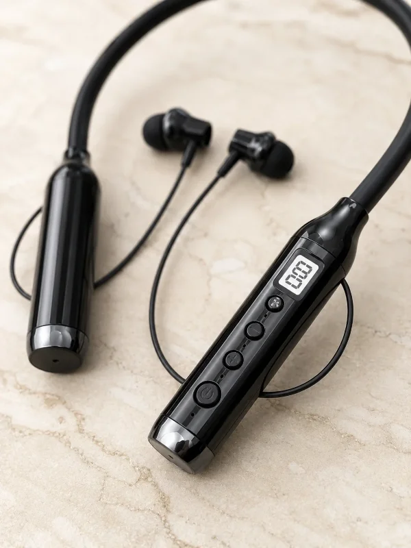 Boyun Tipi Bluetooth Kulaklık 600 Saat Müzik Süresi