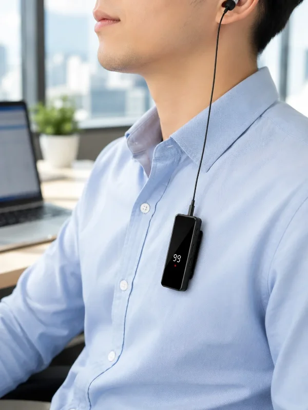 Klipsli Mini Bluetooth Kulaklık 1 Adet Taşınabilir Müzik Cihazı