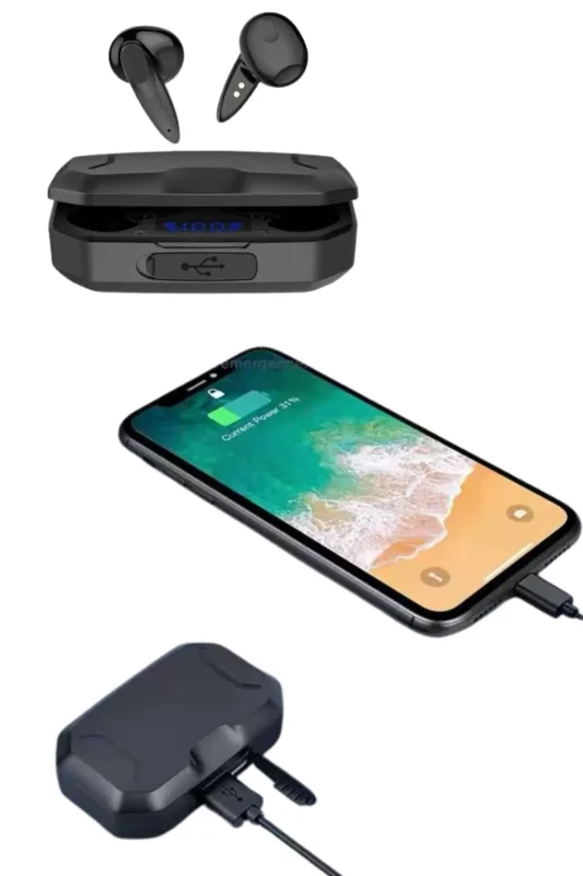 Akıllı Kulaklık 5.2 Bluetooth Bağlantılı Oyun Ve Müzik Modu