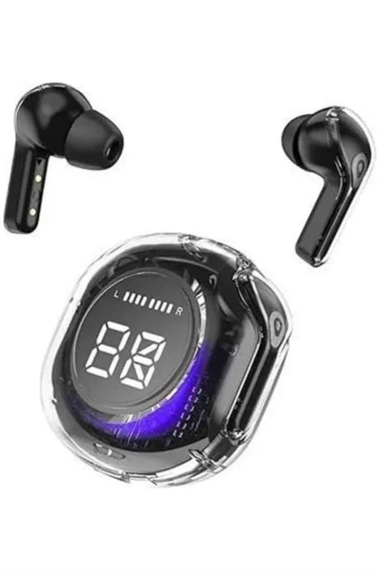Kablosuz Bluetooth Kulaklık 5.3 Dokunmatik Dijital Göstergeli