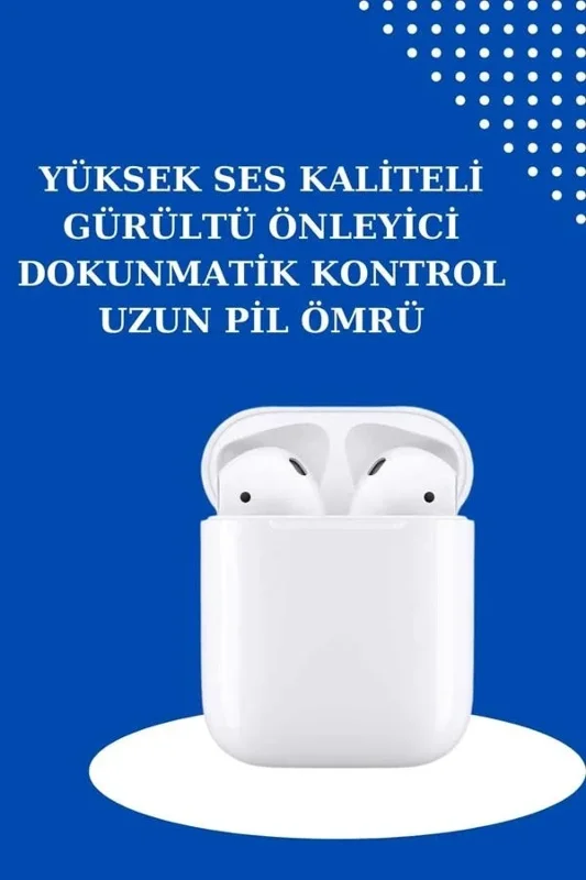 Yeni Nesil Tws Bluetooth Kulaklık 2 Adet Suya Dayanıklı