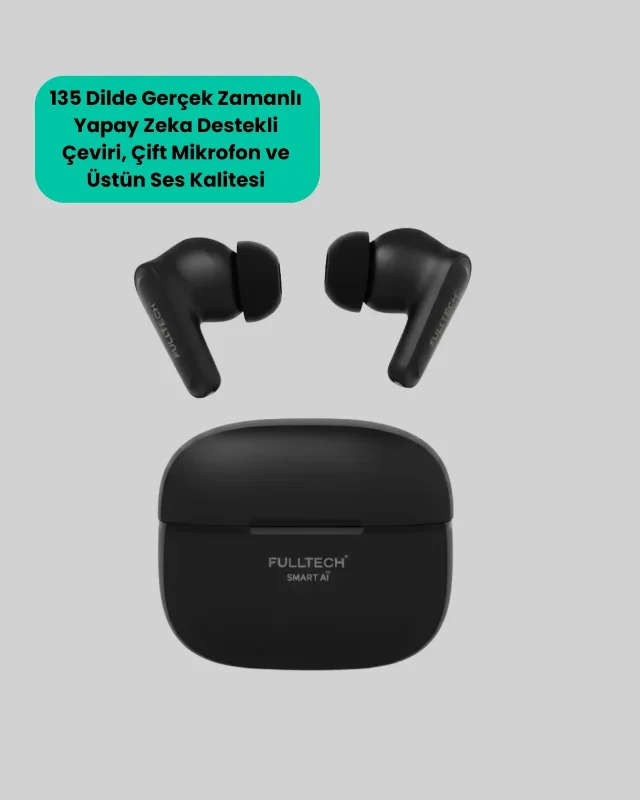 Bluetooth Kulaklık Akıllı Çeviri Desteği İle Ergonomik Tasarım