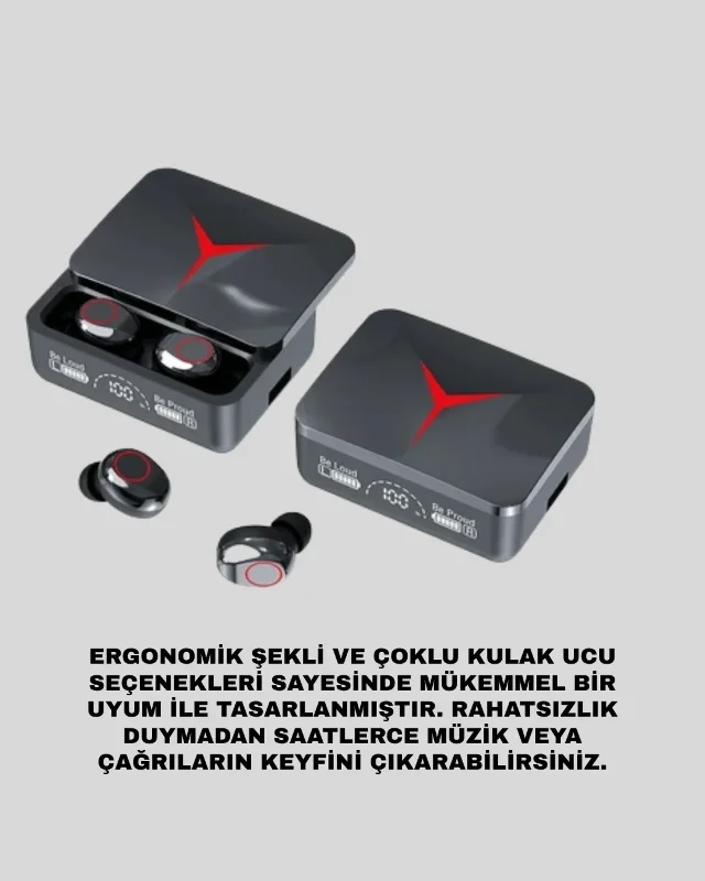Kablosuz Bluetooth Kulaklık 5.3 Ipx6 Su Geçirmez 20 Saat Kullanım
