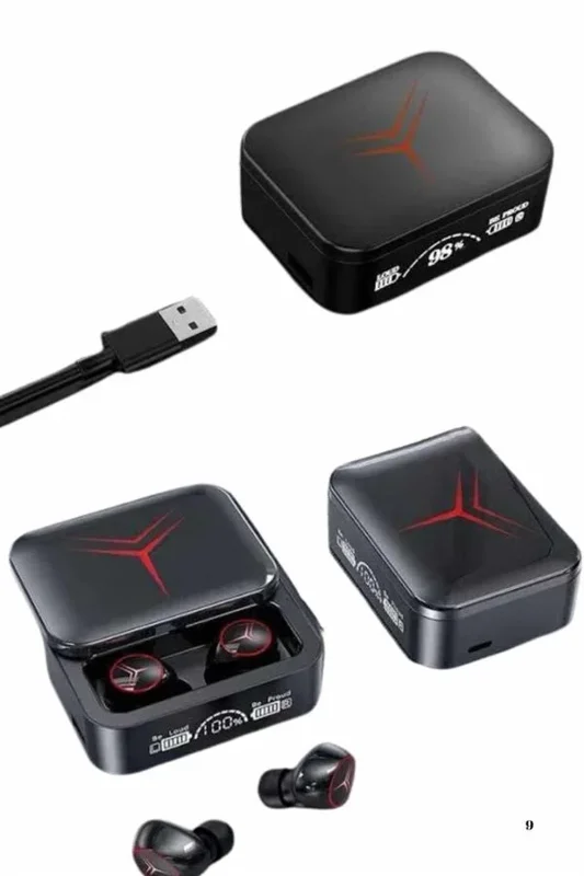 Bluetooth Kulaklık Kablosuz Şarj Göstergeli 1 Adet
