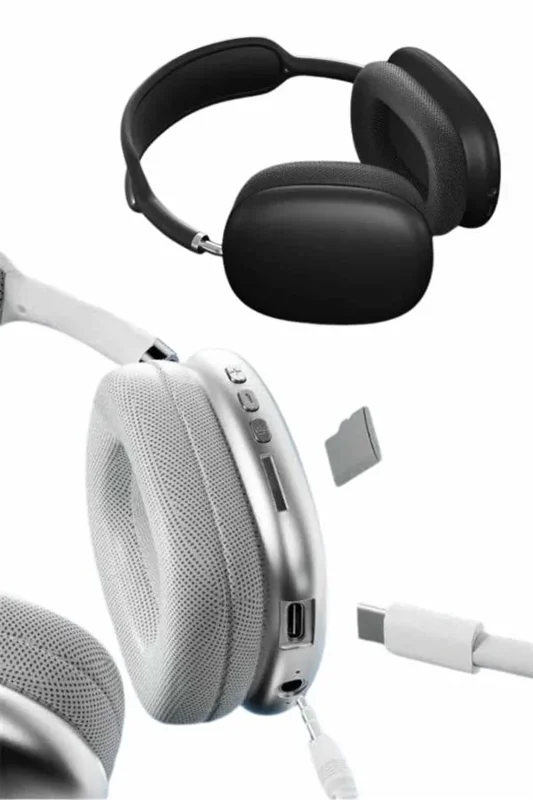 Ergonomik Kablosuz Bluetooth Kulaklık Uzun Pil Süresi