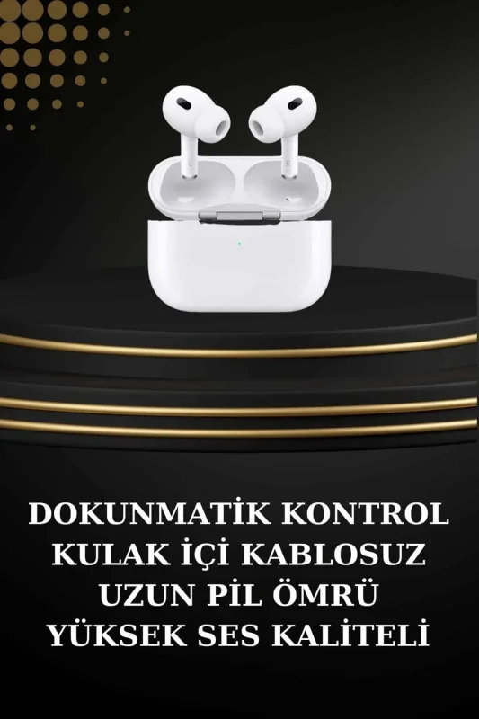 Siyah Bluetooth Kulaklık Tws Suya Dayanıklı 2025 Model
