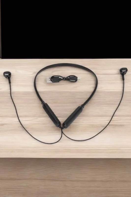 Boyun Askılı Bluetooth Kulaklık 60 Saat Anc Teknolojisi (kablolu Model)