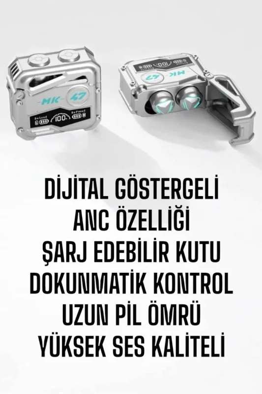 Gürültü Önleyici Kablosuz Oyuncu Kulaklığı - 65ms Düşük Gecikme
