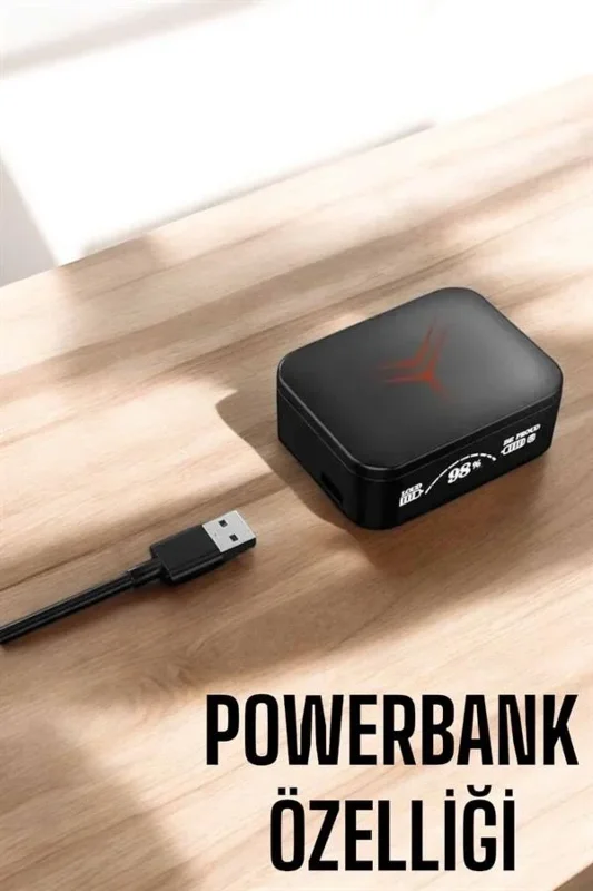Yüksek Ses Kaliteli Bluetooth Kulaklık 1 Adet Powerbank Özelliği