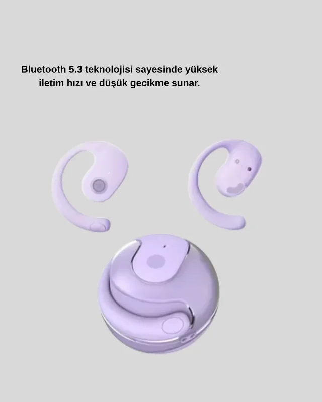 Spor Uyumlu Suya Dayanıklı Bluetooth 5.3 Kulaklık