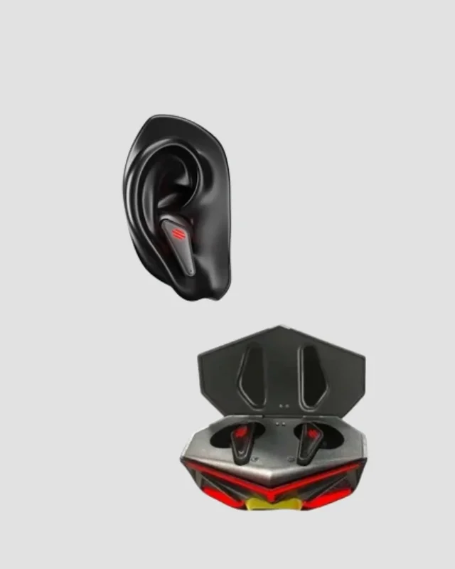 Silikonlu Tasarımlı Bluetooth 5.0 Kablosuz Kulaklık Led Işıklı