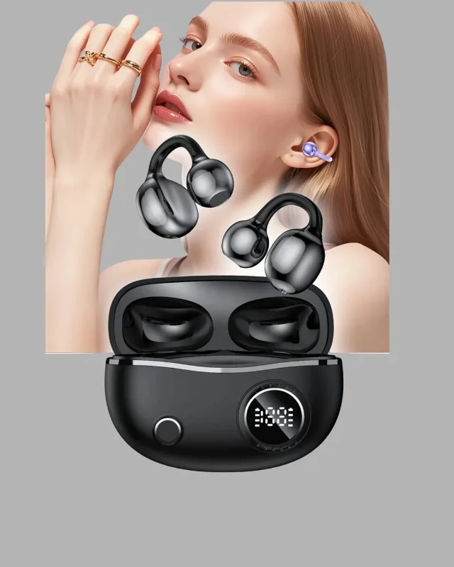 Ergonomik Kablosuz Kulaklık Bluetooth 5.4 Type-c Hızlı Şarj