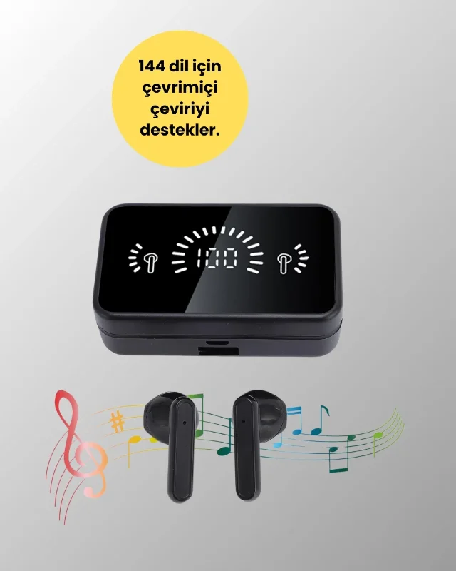 Bluetooth Kulaklık Hd Ses Performansı 10 Metre Bağlantı