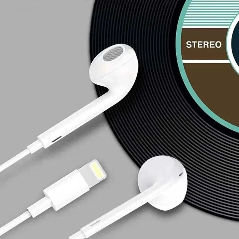 Yumuşak Kontrol Tuşlu Kulaklık 3.5mm İphone Uyumlu