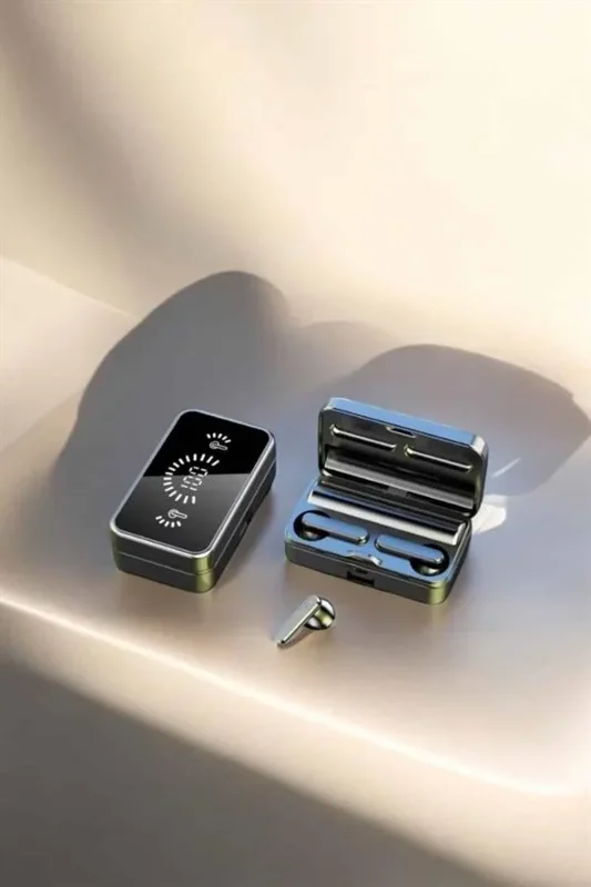 Yüksek Ses Kaliteli Bluetooth Kulaklık 2000mah Şarj Kutusu İle