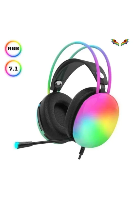 Rgb Kablosuz Kulaklık - Bluetooth 5.3 Uyumlu