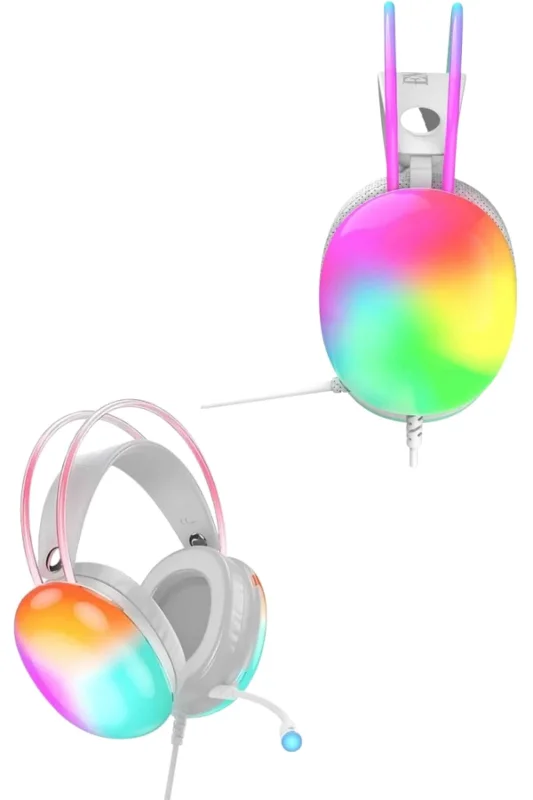 Rgb Işıklı Kablosuz Kulaklık 5.3 Bluetooth Bağlantılı