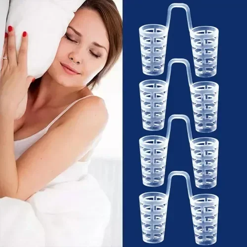 Etkili Horlama Azaltıcı Burun Aparatı 4'lü Set