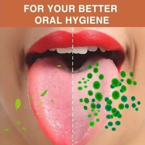 Ergonomik Hilal Formlu Bakır Dil Kazıyıcı 1 Adet