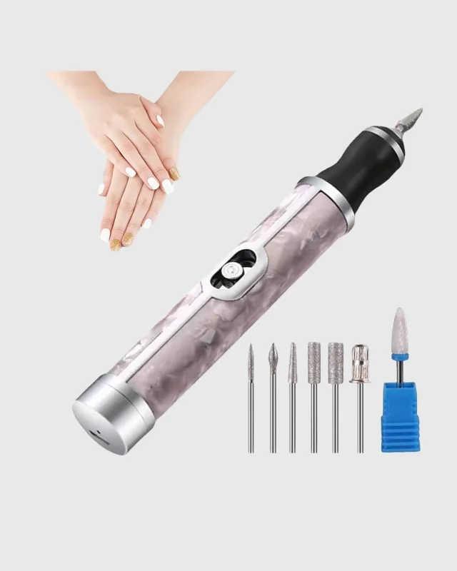 Ergonomik Elektrikli Tırnak Matkabı 4 Vites İle Jel Oje Sökme