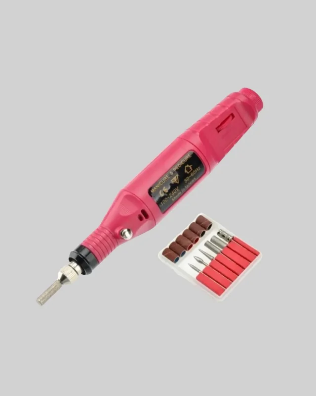 Fonksiyonel Usb Şarjlı Tırnak Bakım Cihazı 4 Uçlu Set