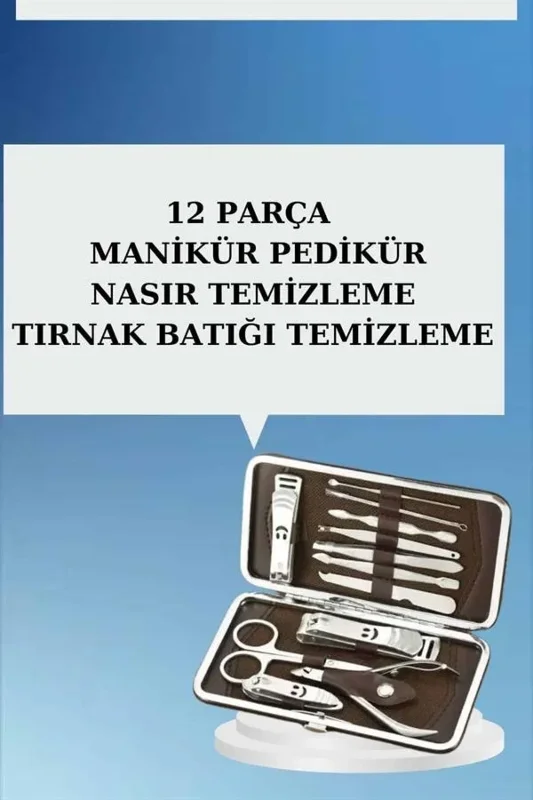Pratik El Temizleme Seti 12 Parça Seyahat İçin