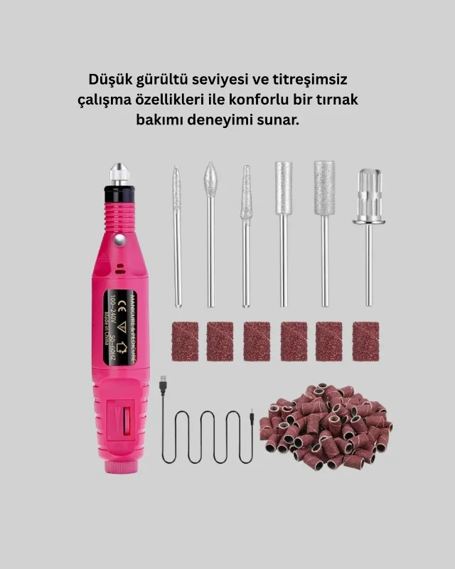Yeni Nesil Elektrikli Tırnak Bakım Makinesi 1 Adet