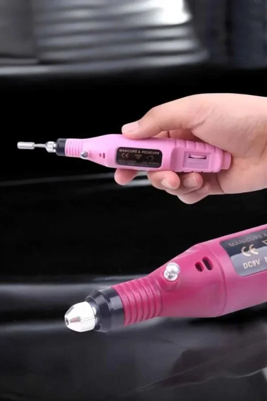 Elektrikli Tırnak Bakım Seti 3000-99000 Rpm Taşınabilir