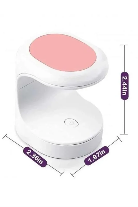Taşınabilir Uv Oje Kurutucu 16 Watt Led Işınlı