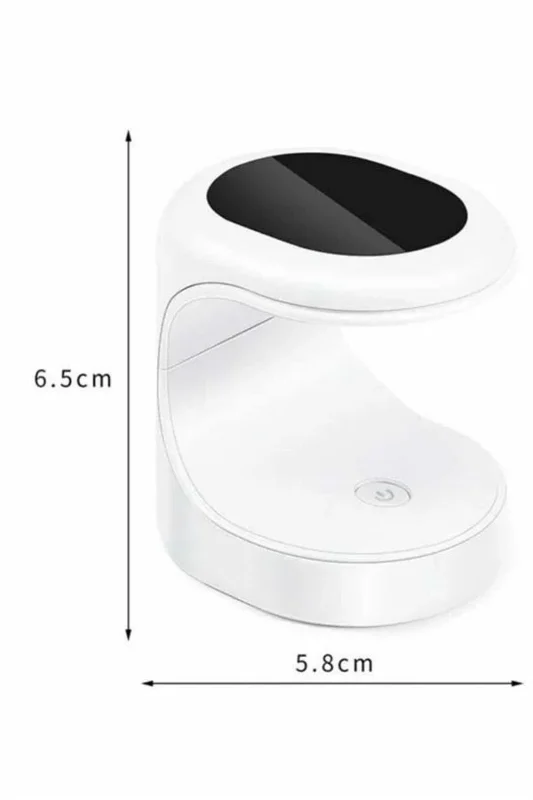 Mini Seyahat Tipi Oje Kurutucu 16 Watt Mor Işık