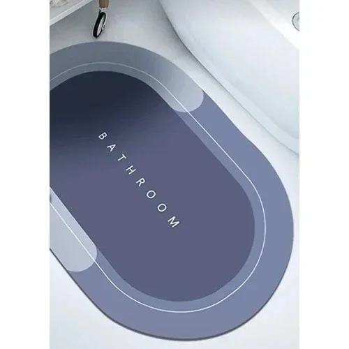 Kaymaz Tabanlı Nappa Banyo Paspası 40x60 Cm