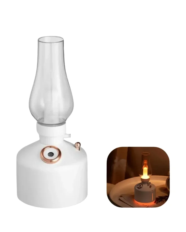 Tasarımlı Nemlendirici Lamba 280 Ml Usb