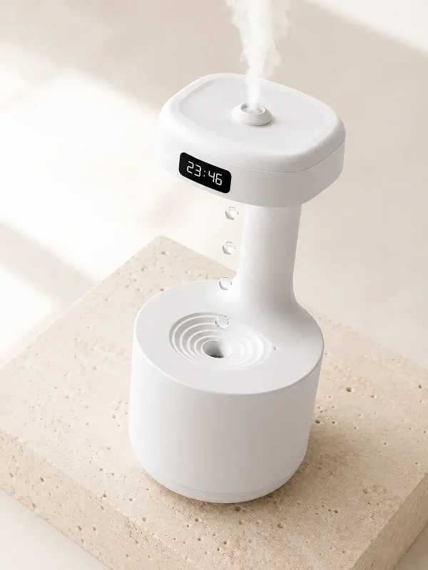 Modern Tasarımlı 800 Ml Aroma Difüzör Sessiz Hava Nemlendirici